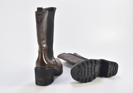 Paul Green Damen Stiefel Stiefelette Boots UK 5 Nr. 24-B 3155-Schuh-Gebraucht-secondhand