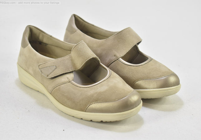 Solidus Damen Halbschuhe Slipper Ballerinas UK 6 Nr. 25-F 1732-Schuh-Gebraucht-secondhand