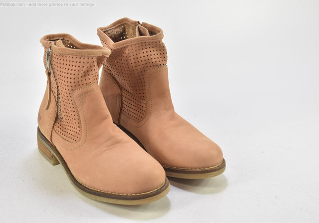 Shoot Damen Stiefelette Boots EUR 37 Nr. 24-B 5706-Schuh-Gebraucht-secondhand