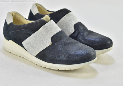 Waldläufer  Damen Halbschuhe Slipper Ballerinas  UK 7 Nr. 4R-1453