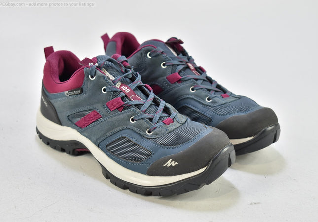 Quechua Damen Wanderschuhe Trekking EUR 37 Nr. 25-A 1585-Schuh-Gebraucht-secondhand