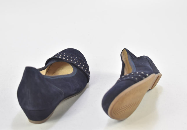 Gabor Damen Halbschuhe Slipper Ballerinas UK 4,5 Nr. 24-F 209-Schuh-Gebraucht-secondhand