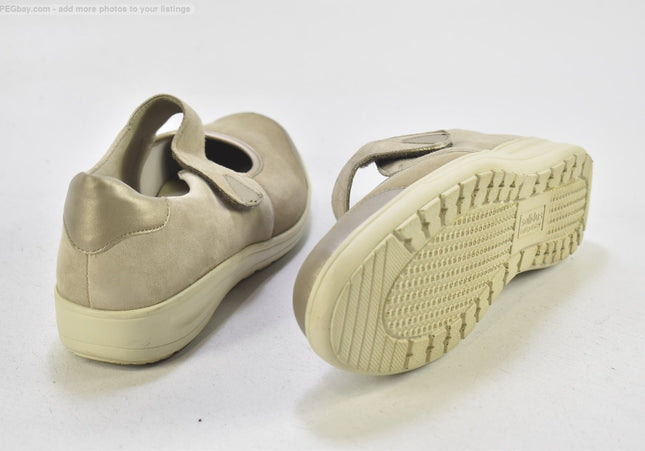 Solidus Damen Halbschuhe Slipper Ballerinas UK 6 Nr. 25-F 1732-Schuh-Gebraucht-secondhand