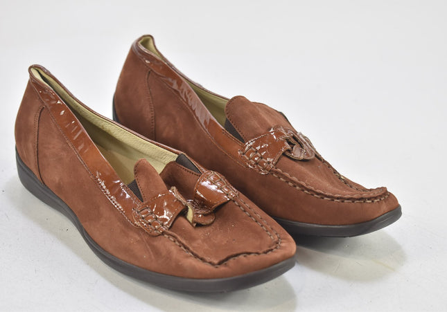 Waldläufer Damen Halbschuhe Slipper Ballerinas UK 7,5 Nr. 24-N 510-Schuh-Gebraucht-secondhand