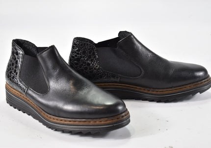 Rieker Damen Stiefelette Boots EUR 38 Nr. 24-A 1836-Schuh-Gebraucht-secondhand