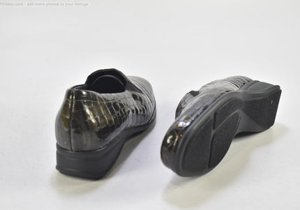 Semler Damen Halbschuhe Slipper Ballerinas UK 5 Nr. 25-J 2196-Schuh-Gebraucht-secondhand