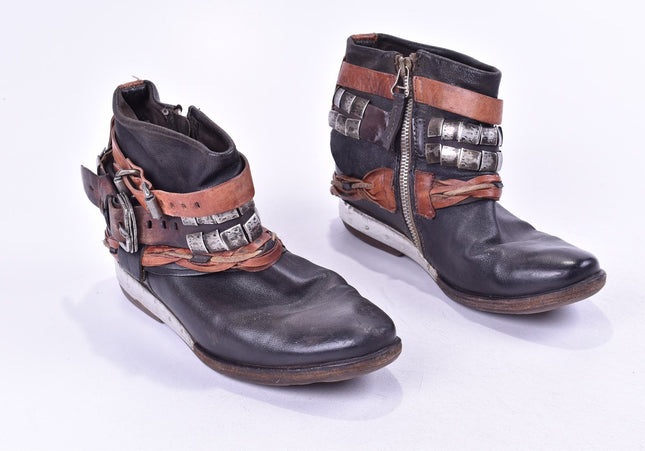 Airstep Damen Stiefelette Boots EUR 39 Nr. 23-Z 4356-Schuh-Gebraucht-secondhand
