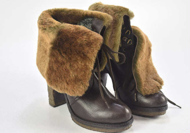 Pol-ile Damen Stiefelette Boots EUR 37 Nr. 24-J 2851-Schuh-Gebraucht-secondhand