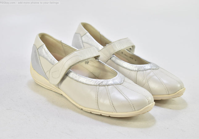 Waldläufer  Damen Halbschuhe Slipper Ballerinas  UK 6,5 Nr. 26-U 2728
