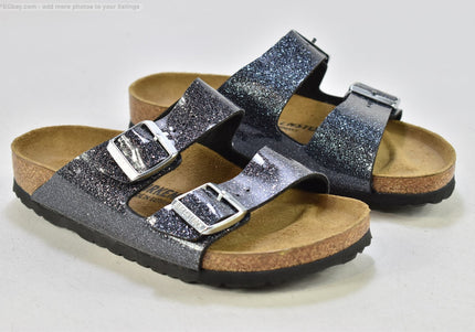 Birkenstock schmal Damen Sandale Pantolette EUR 38 Nr. 25-V 167-SchuhGebraucht
