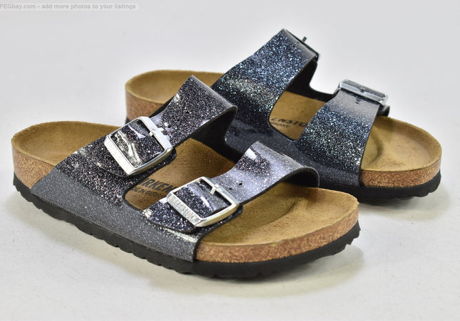 Birkenstock schmal Damen Sandale Pantolette EUR 38 Nr. 25-V 167-SchuhGebraucht