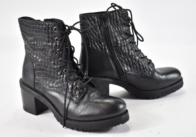 Cafe Moda Damen Stiefelette Boots EUR 36 Nr. 24-A 1485-Schuh-Gebraucht-secondhand