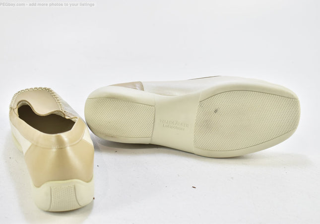 Waldläufer Damen Halbschuhe Slipper Ballerinas UK 7 Nr. 25-M 2996-Schuh-Gebraucht-secondhand