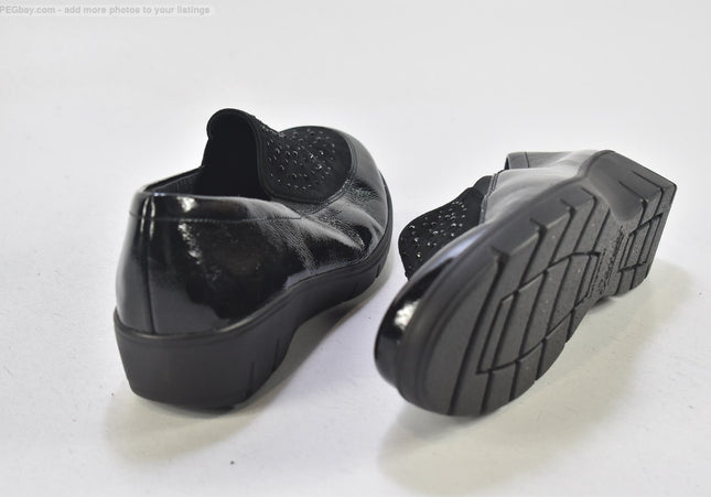 Semler Damen Halbschuhe Slipper Ballerinas SL 26,5cm Nr. 25-F 1734-Schuh-Gebraucht-secondhand