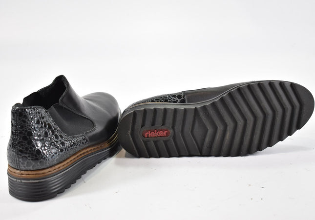 Rieker Damen Stiefelette Boots EUR 38 Nr. 24-A 1836-Schuh-Gebraucht-secondhand