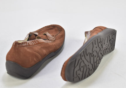 Waldläufer Damen Halbschuhe Slipper Ballerinas UK 7,5 Nr. 24-N 510-Schuh-Gebraucht-secondhand