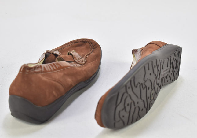 Waldläufer Damen Halbschuhe Slipper Ballerinas UK 7,5 Nr. 24-N 510-Schuh-Gebraucht-secondhand