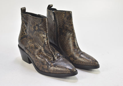Marc Cain Damen Stiefelette Boots EUR 37 Nr. 24-B 2647-Schuh-Gebraucht-secondhand