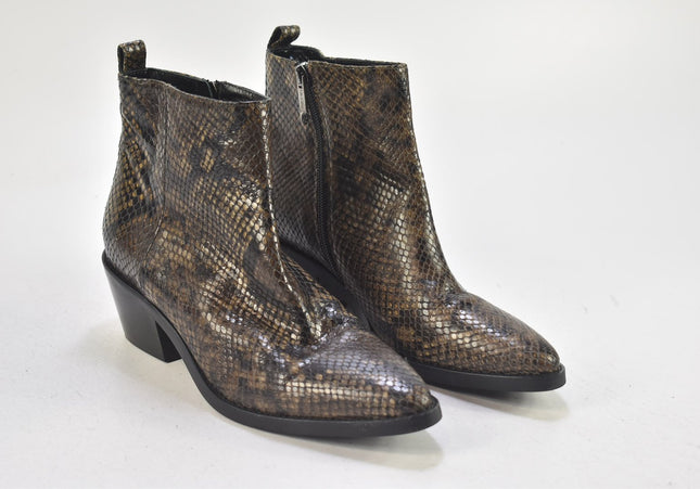 Marc Cain Damen Stiefelette Boots EUR 37 Nr. 24-B 2647-Schuh-Gebraucht-secondhand