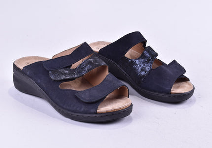 Solidus Damen Sandale Pantolette UK 4 Nr. 24-SD 934-Schuh-Gebraucht-secondhand