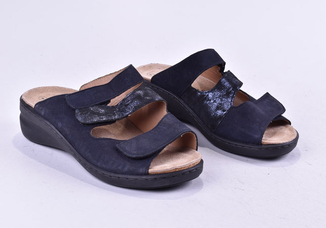 Solidus Damen Sandale Pantolette UK 4 Nr. 24-SD 934-Schuh-Gebraucht-secondhand