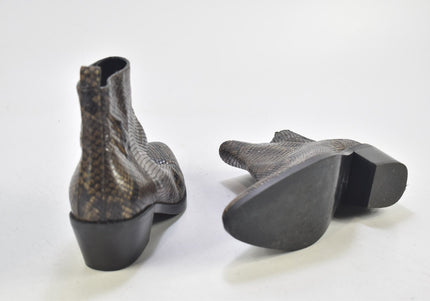 Marc Cain Damen Stiefelette Boots EUR 37 Nr. 24-B 2647-Schuh-Gebraucht-secondhand