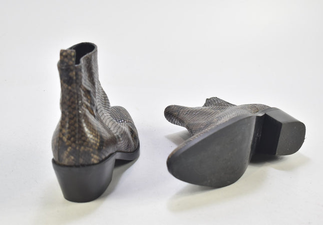 Marc Cain Damen Stiefelette Boots EUR 37 Nr. 24-B 2647-Schuh-Gebraucht-secondhand