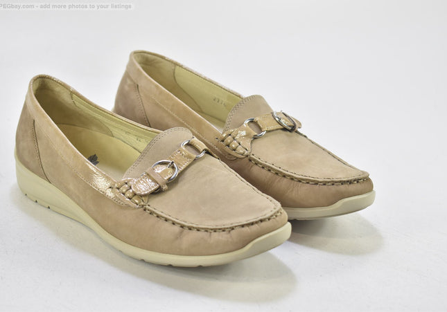 Waldläufer Damen Halbschuhe Slipper Ballerinas UK 8 Nr. 25-J 2198-Schuh-Gebraucht-secondhand