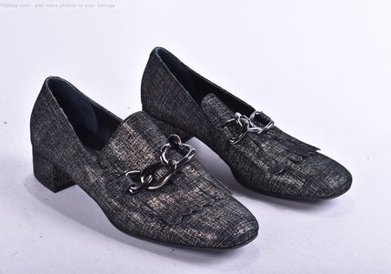 Maripe Damen Halbschuhe Slipper Ballerinas EUR 38,5 Nr. 25-M 610-Schuh-Gebraucht-secondhand