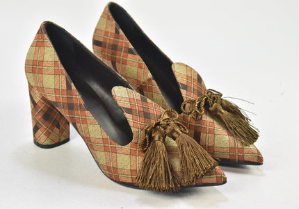 Heine Damen Pumps High Heels EUR 38 Nr. 24-M 1285-Schuh-Gebraucht-secondhand