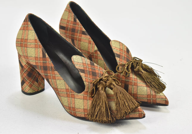 Heine Damen Pumps High Heels EUR 38 Nr. 24-M 1285-Schuh-Gebraucht-secondhand