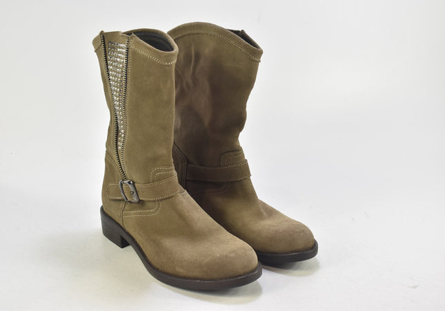 Twin Set Damen Stiefelette Boots EUR 37 Nr. 24-B 2648-Schuh-Gebraucht-secondhand