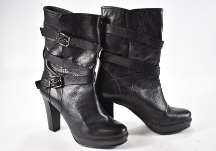 Högl Damen Stiefelette Boots UK 5,5 Nr. 24-A 1838-Schuh-Gebraucht-secondhand