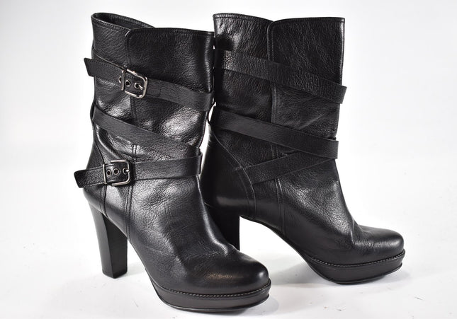 Högl Damen Stiefelette Boots UK 5,5 Nr. 24-A 1838-Schuh-Gebraucht-secondhand