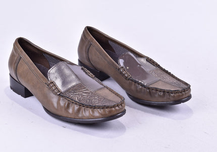 Jenny Damen Halbschuhe Slipper Ballerinas UK 5,5 Nr. 24-J 5148-Schuh-Gebraucht-secondhand