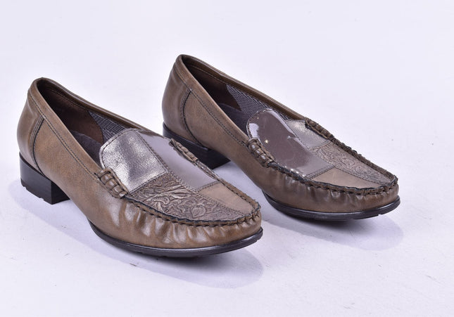 Jenny Damen Halbschuhe Slipper Ballerinas UK 5,5 Nr. 24-J 5148-Schuh-Gebraucht-secondhand