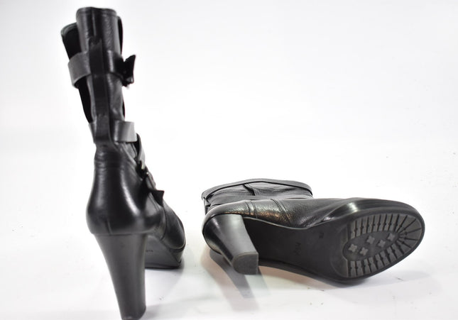 Högl Damen Stiefelette Boots UK 5,5 Nr. 24-A 1838-Schuh-Gebraucht-secondhand