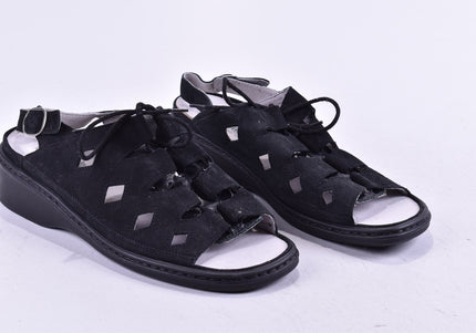 Waldläufer Damen Sandale Sandalette UK 7 Nr. 24-SD 1757-Schuh-Gebraucht-secondhand