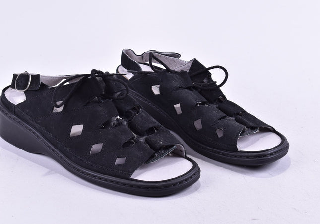 Waldläufer Damen Sandale Sandalette UK 7 Nr. 24-SD 1757-Schuh-Gebraucht-secondhand