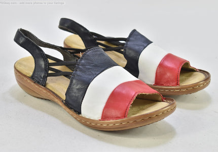 Rieker  Damen Sandale Sandalette  EUR 37 Nr. 25-S 4271