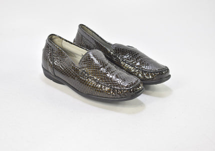 Waldläufer Damen Halbschuhe Slipper Ballerinas UK 5,5 Nr. 24-U 1041-Schuh-Gebraucht-secondhand