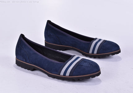 Gabor Damen Halbschuhe Slipper Ballerinas UK 7 Nr. 25-F 487-Schuh-Gebraucht-secondhand