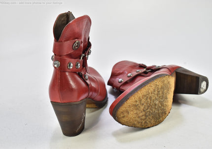 Zinda Damen Stiefelette Boots EUR 39 Nr. 25-B 911-gebrauchte Schuhe-Second hand-SchuhGebraucht