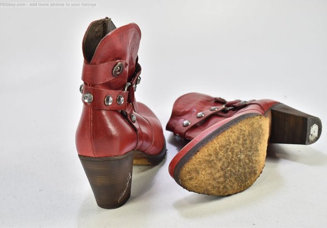 Zinda Damen Stiefelette Boots EUR 39 Nr. 25-B 911-gebrauchte Schuhe-Second hand-SchuhGebraucht