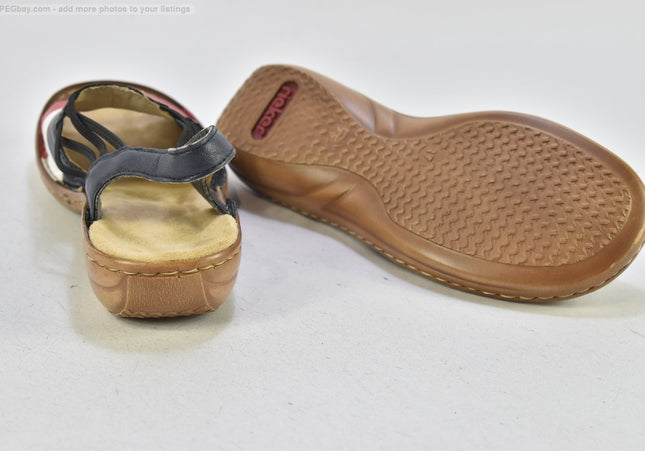 Rieker  Damen Sandale Sandalette  EUR 37 Nr. 25-S 4271