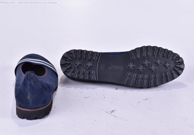 Gabor Damen Halbschuhe Slipper Ballerinas UK 7 Nr. 25-F 487-Schuh-Gebraucht-secondhand