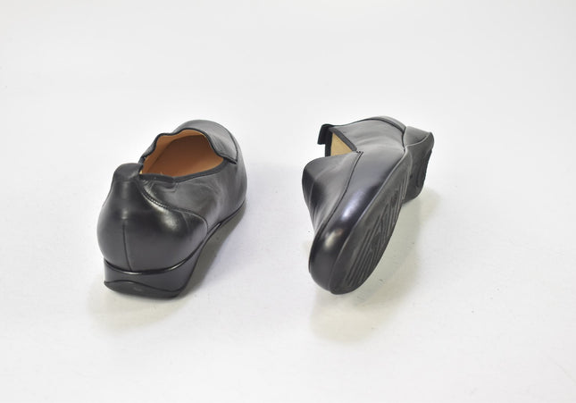 Hassia Damen Halbschuhe Slipper Ballerinas UK 5,5 Nr. 24-U 1042-Schuh-Gebraucht-secondhand