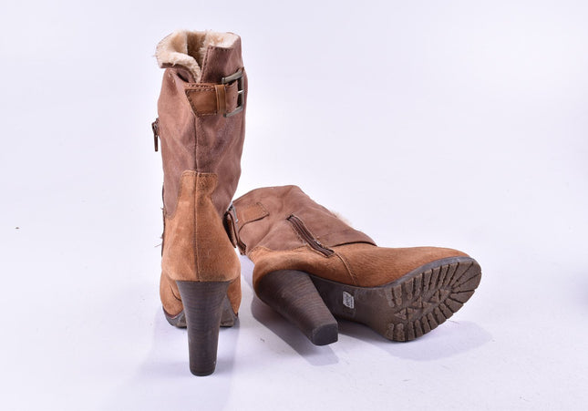 SMH Shoes Damen Stiefelette Boots EUR 39 Nr. 24-M 1934-Schuh-Gebraucht-secondhand