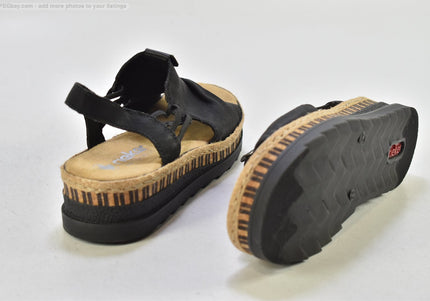 Rieker  Damen Sandale Sandalette  EUR 39 Nr. 25-V 2478