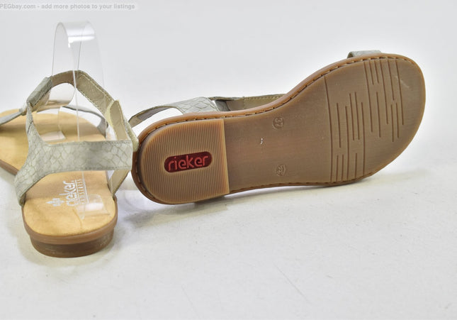 Rieker  Damen Sandale Sandalette  EUR 37 Nr. 26-S 4020